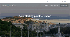 Desktop Screenshot of lisboa.sanahotels.com