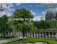 Tablet Screenshot of berlin.sanahotels.com